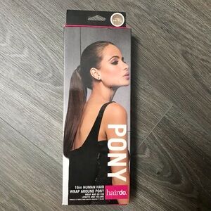 16” Human Hair Blonde Pony Hair Piece by Hairdo, Golden Wheat